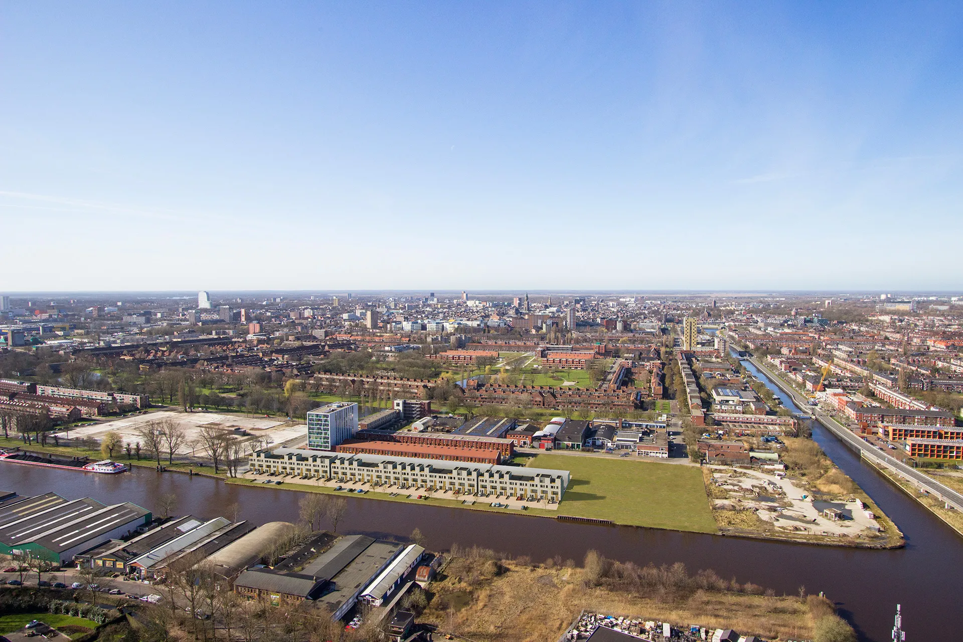 extenzo stadswerf vogelvlucht