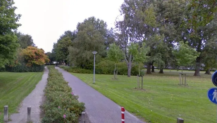 fiets en voetpad park selwerd 715x408