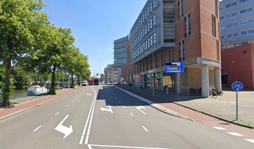 fietspad emmasingel google maps1