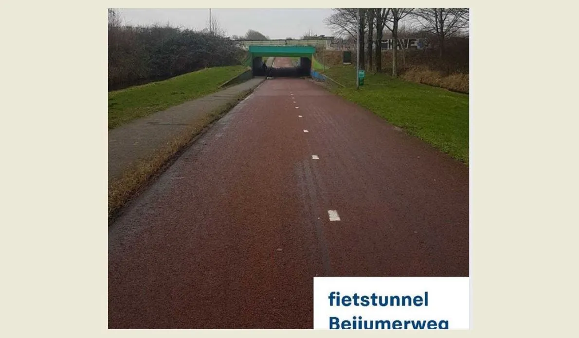 fietstunnel beijumerweg politie groningen facebook1