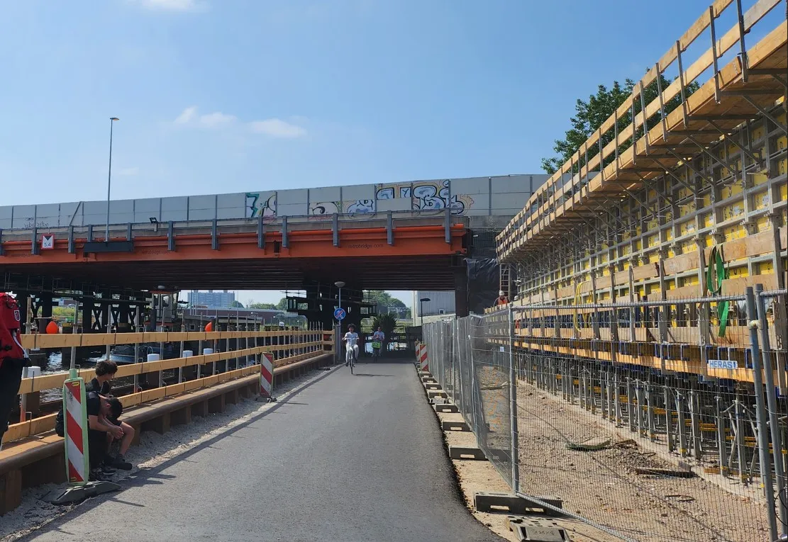 fietstunnel gyas noord willemskanaal