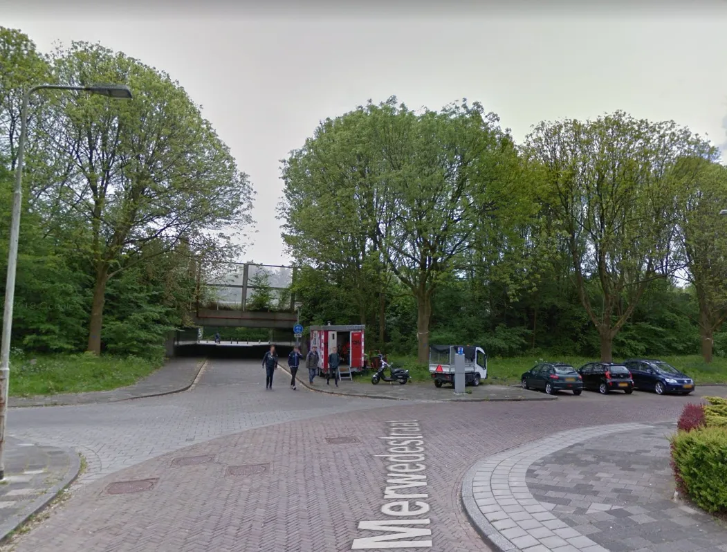 fietstunnel merwedestraat aanpak ring zuid google maps
