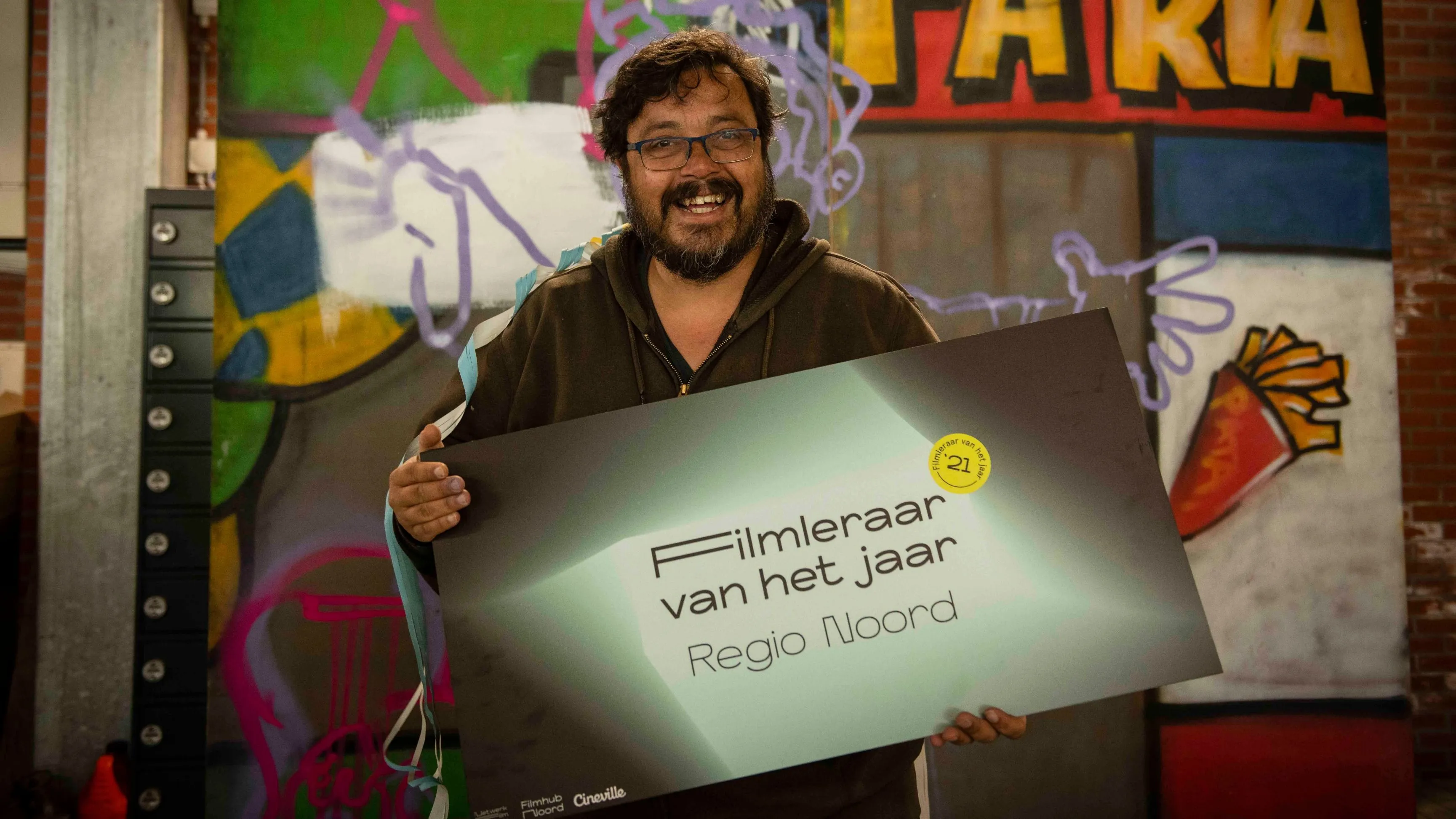filmleraar van het jaar regio noord credits bob de vries