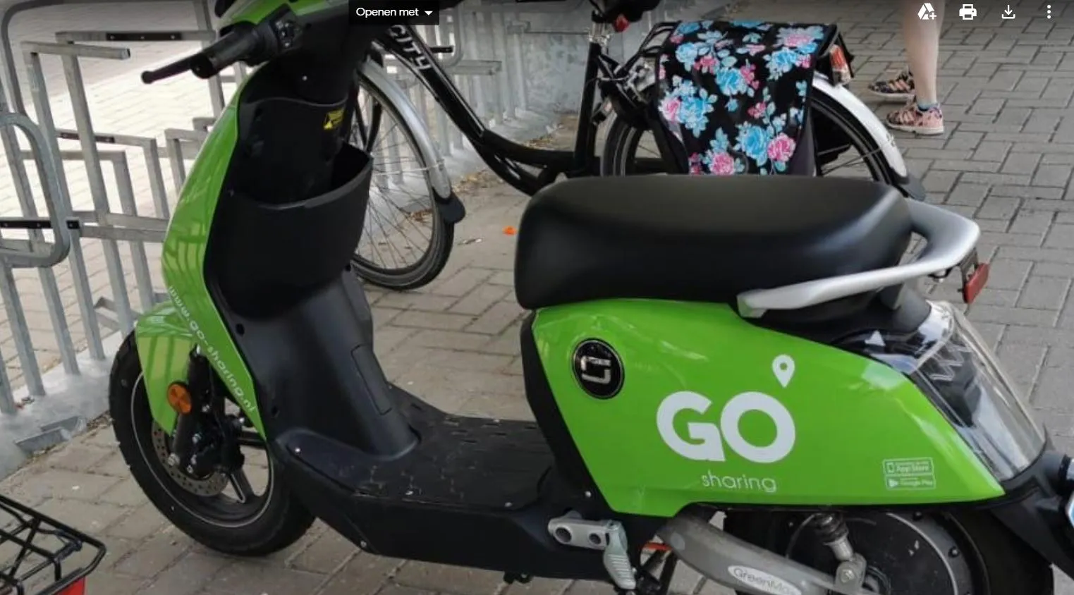 go sharing deelscooter