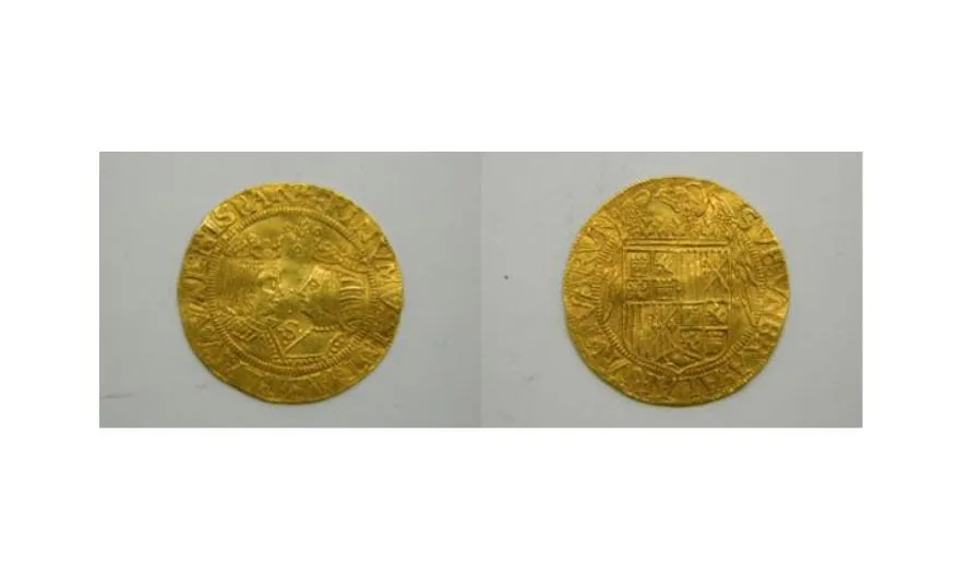 gouden dubloen geslagen in culemborg 1590