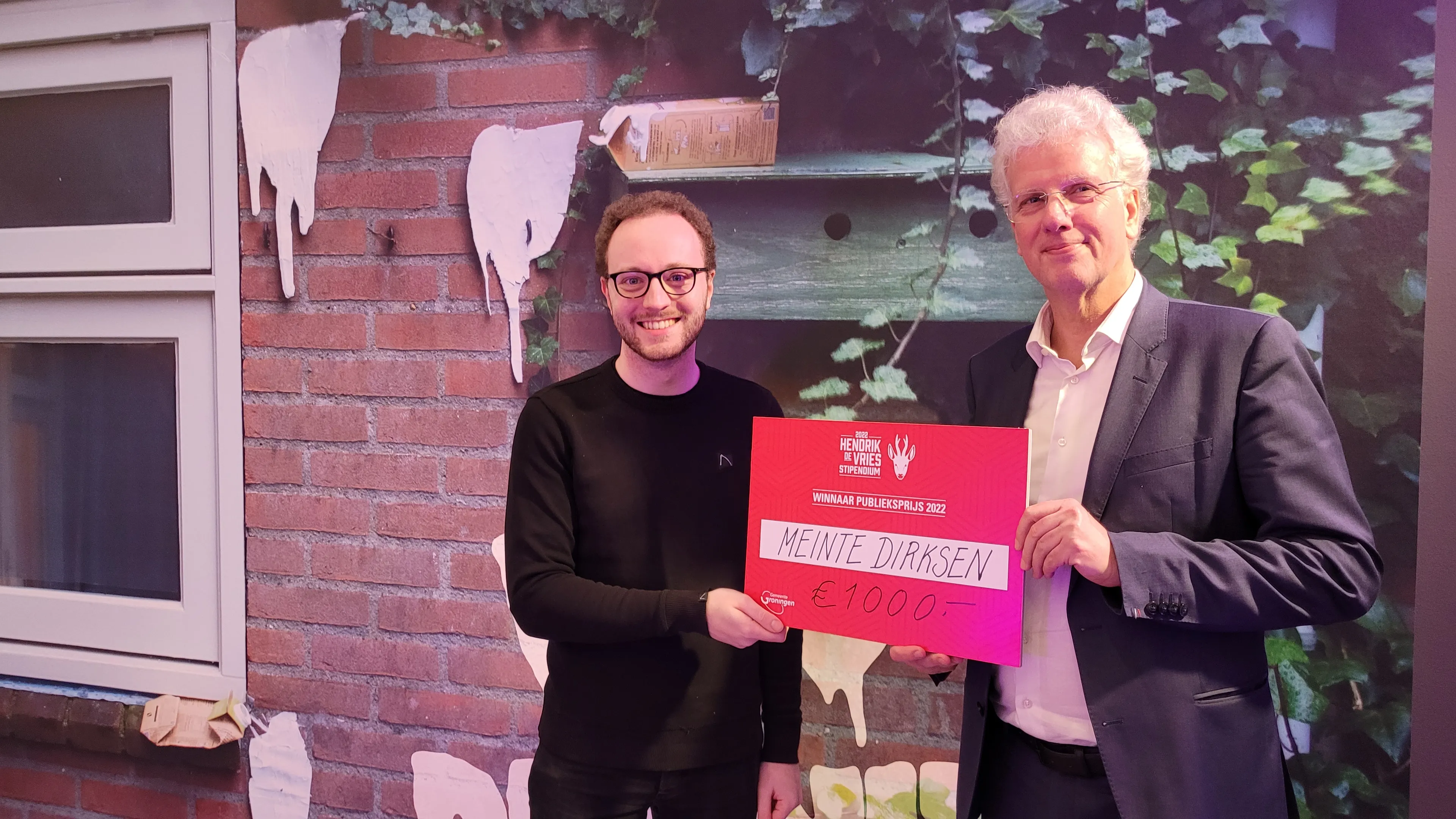 hendrik de vriesstipendium ansjelly van veen