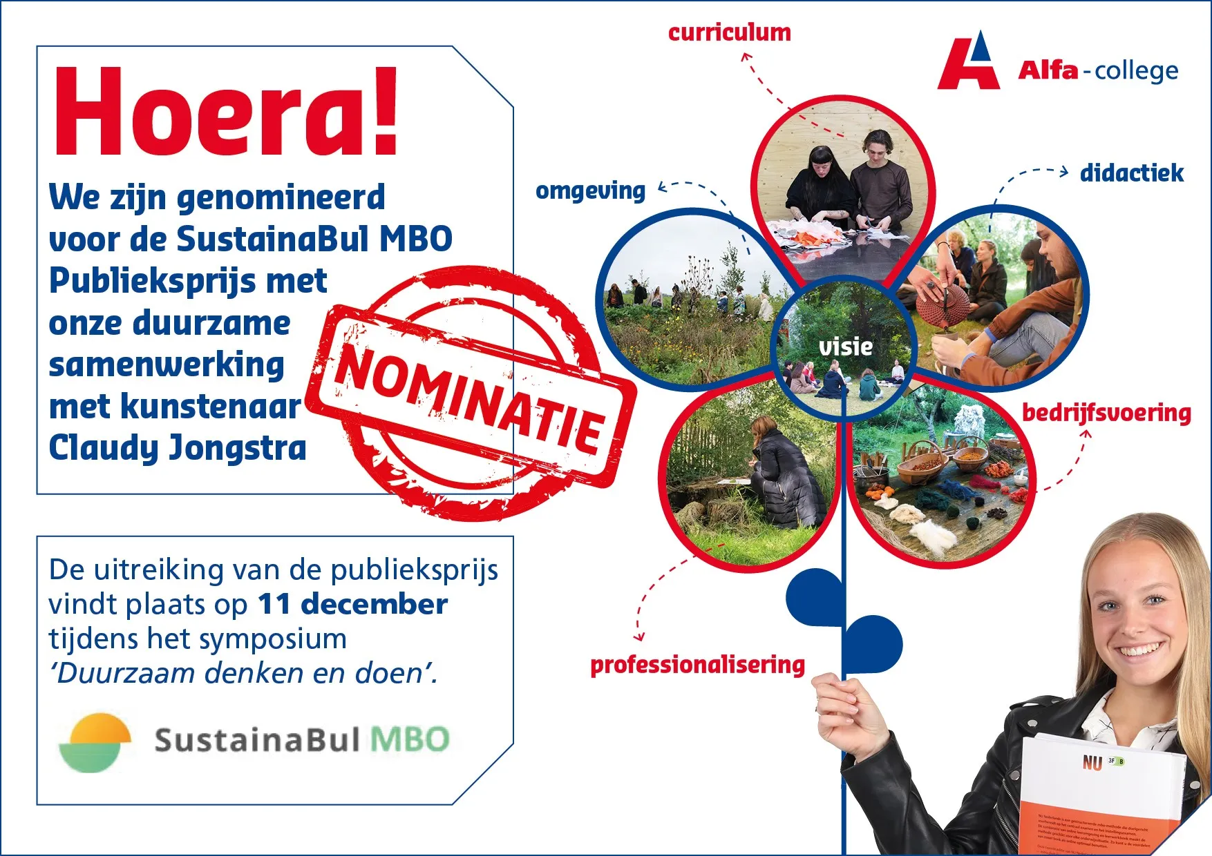 hoera alfa college is genomineerd voor sustainabul 2020 1