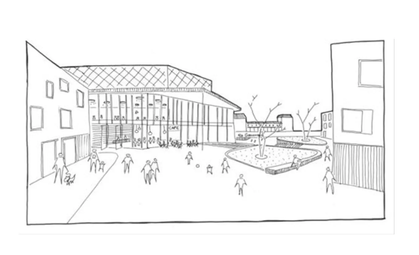impressie muziek centrum impressie team 4 architecten