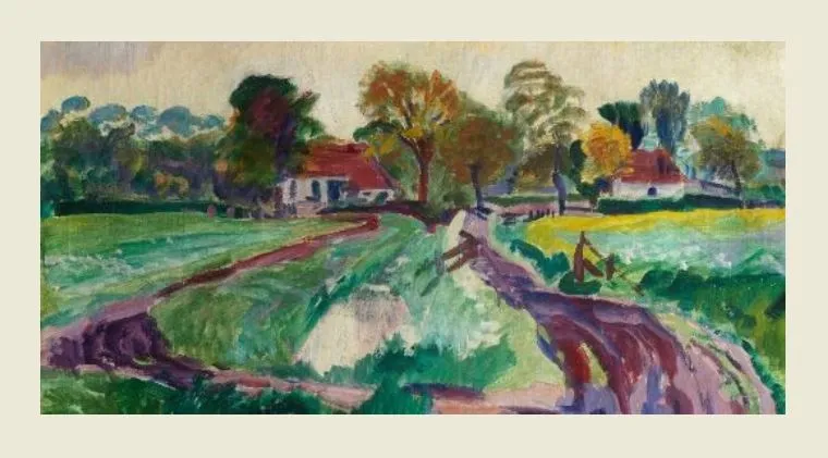 jan altink blauwborgje in mei 1927 detail collectie provincie groningen foto john stoel