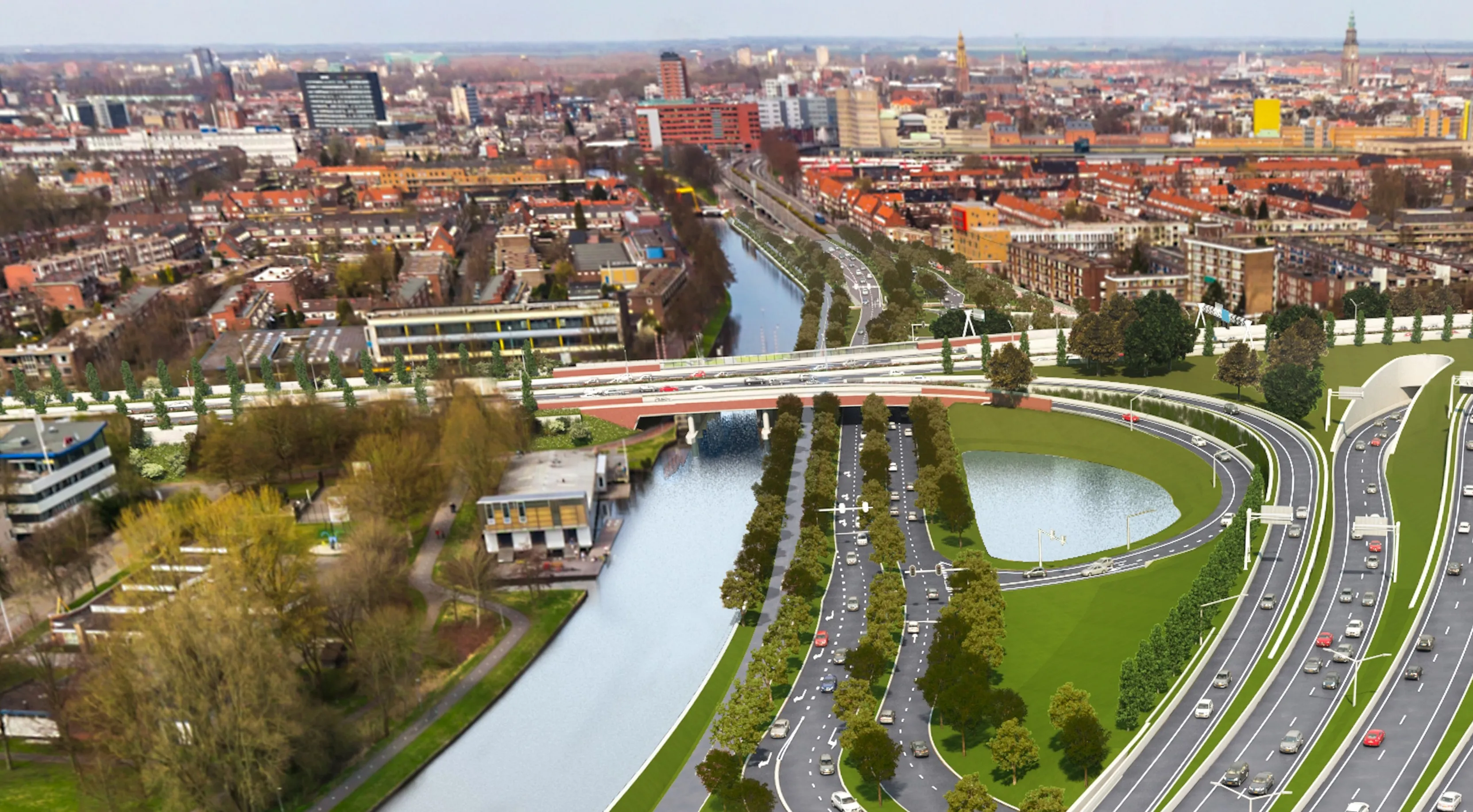 julianabrug zuidzijde impressie