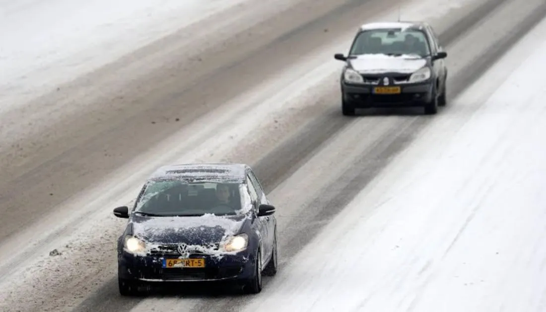 kans op sneeuw en gladheid