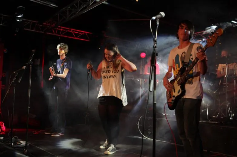 knipsel eindpresentatie popschool