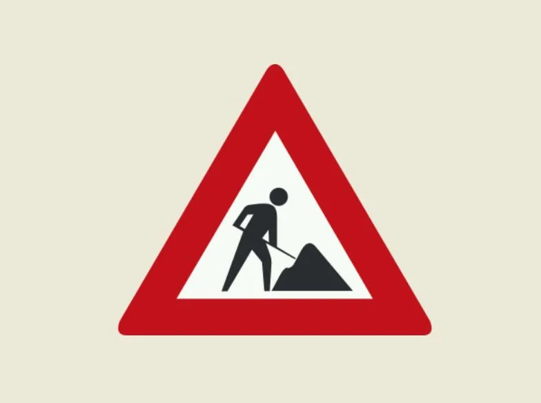 knipsel verkeersbord