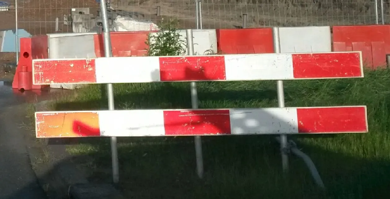 knipsel wegafzetting
