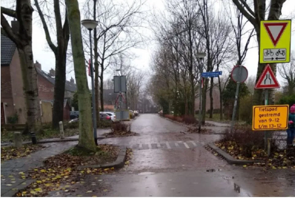 kruispunt stadsweg met kamilleweg wordt veiliger