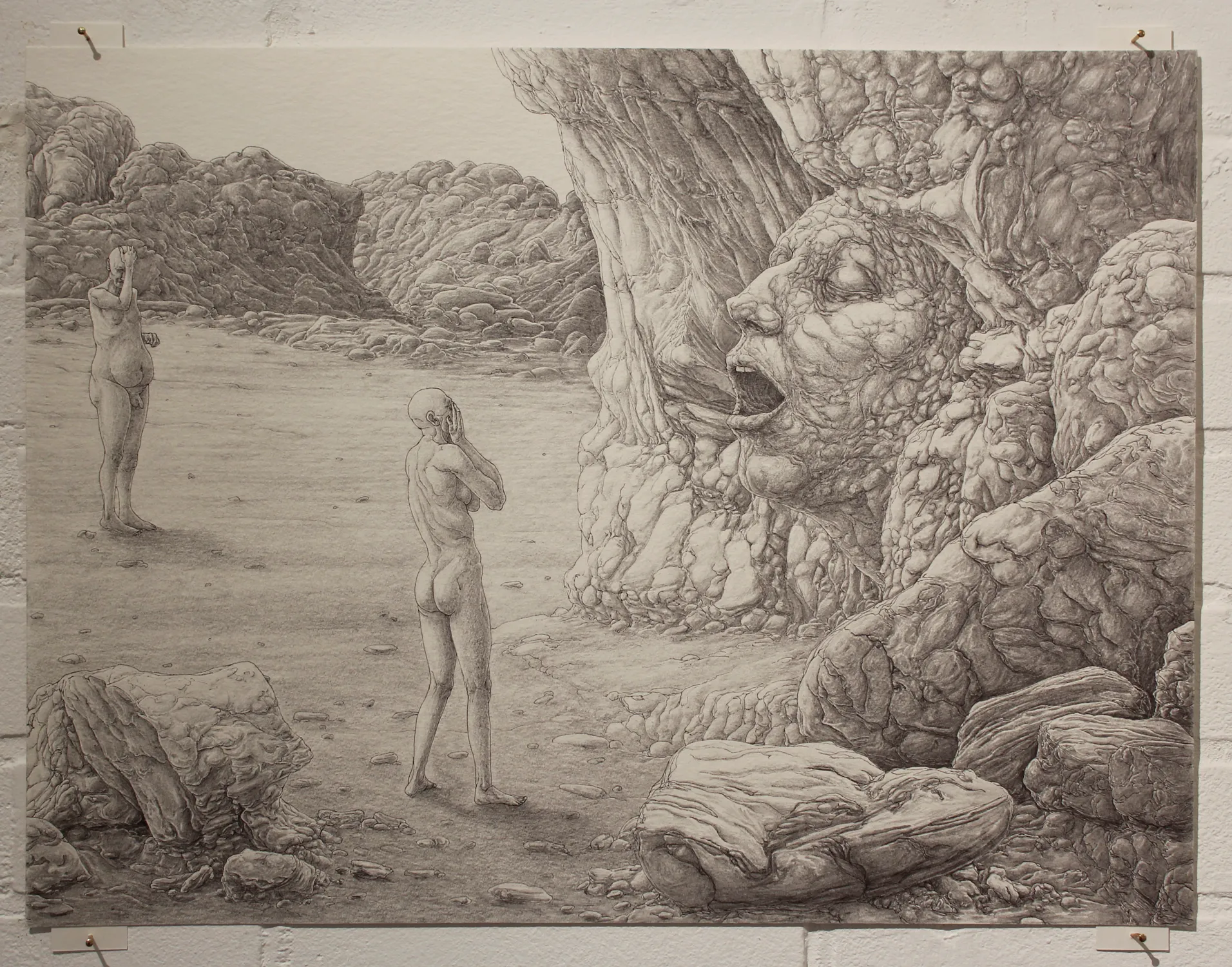 leonard witte untitled rock face leonard witte