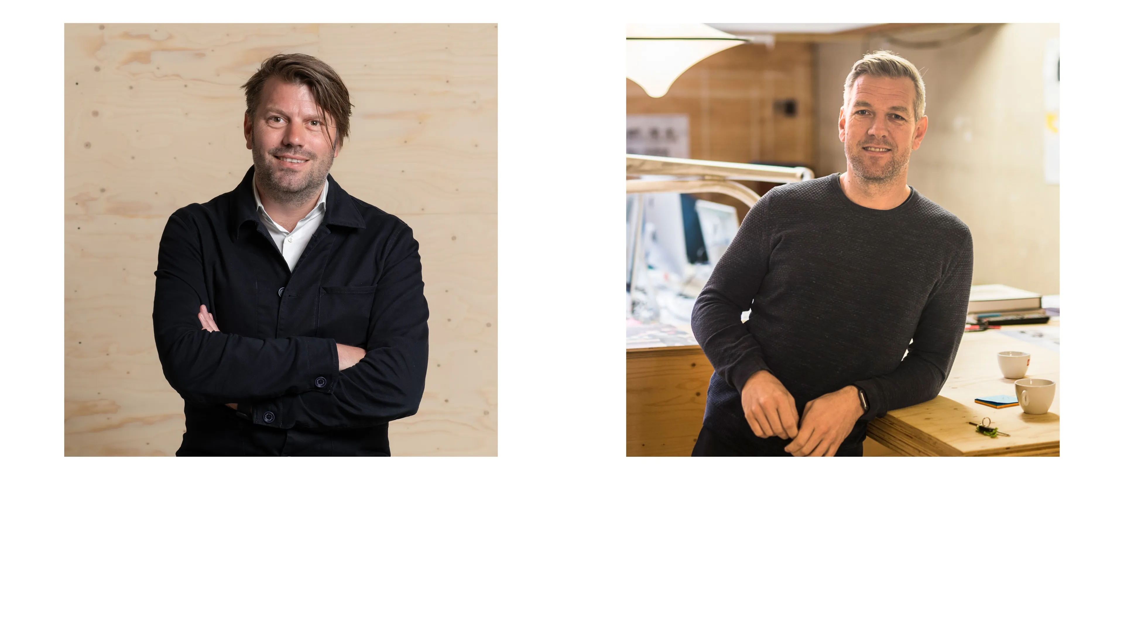 links michel van driessche foto chiara catalini rechts ben van der meer