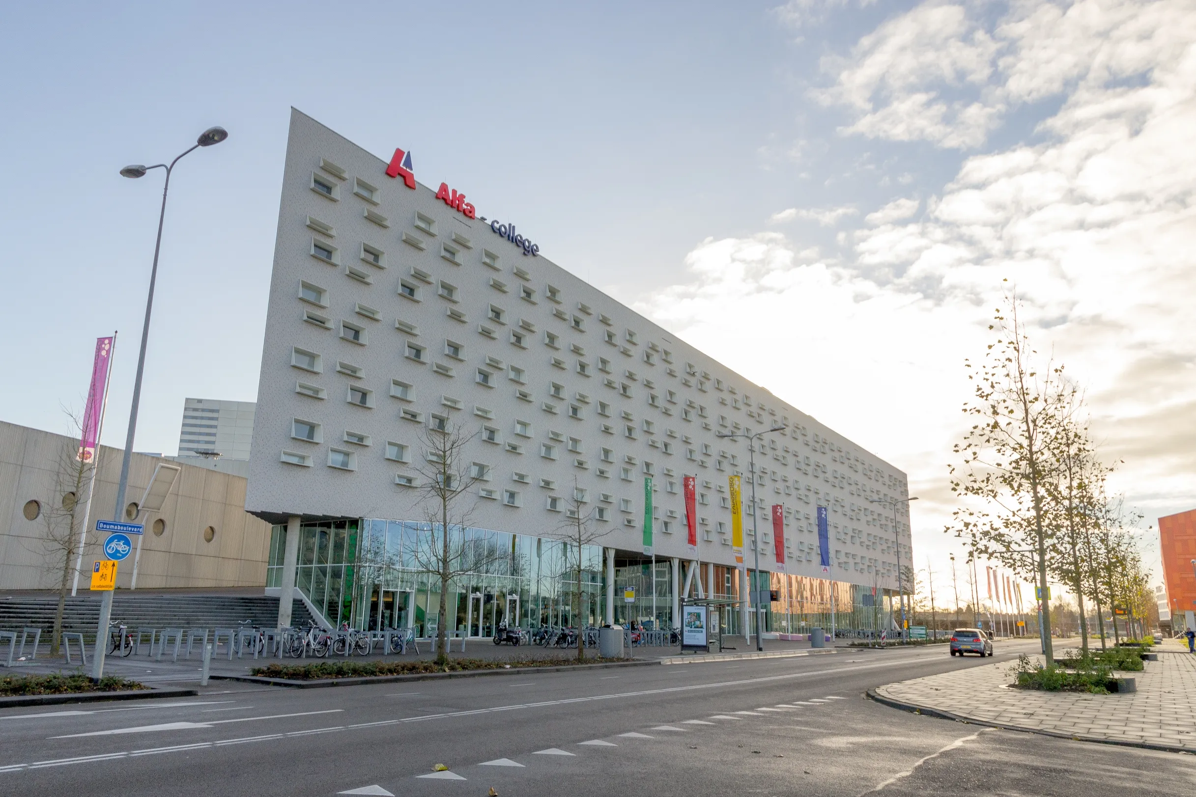 locatiefoto alfa college boumaboulevard