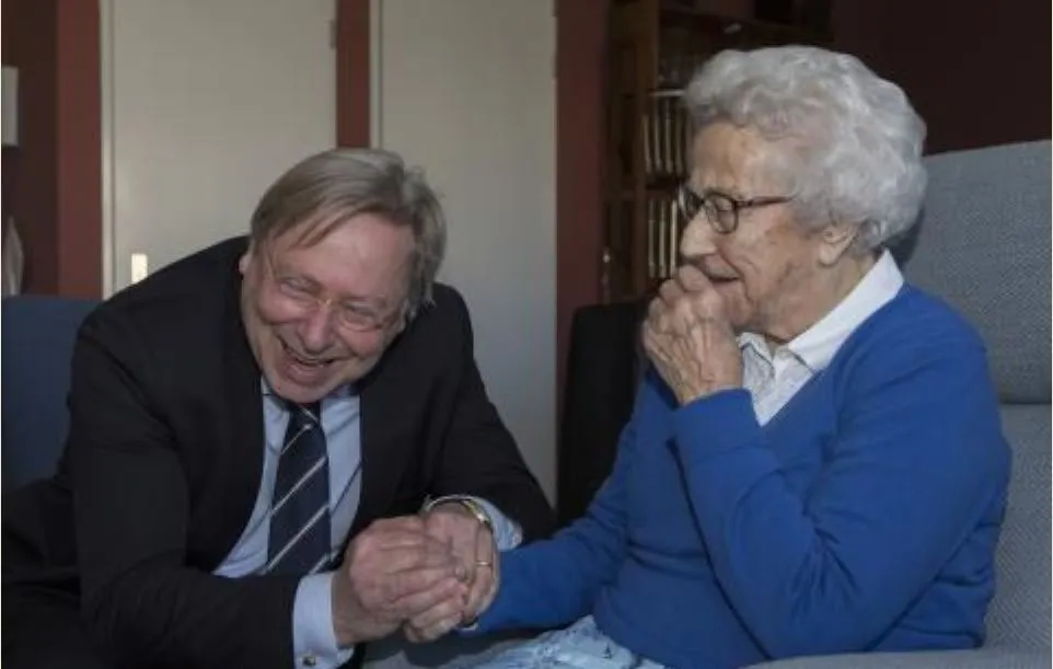 mevrouw a van der veer 100 jaar ren keijzer