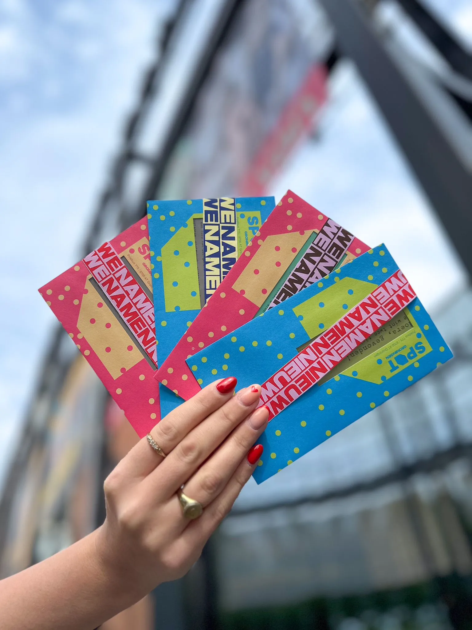 nieuwe namen tickets