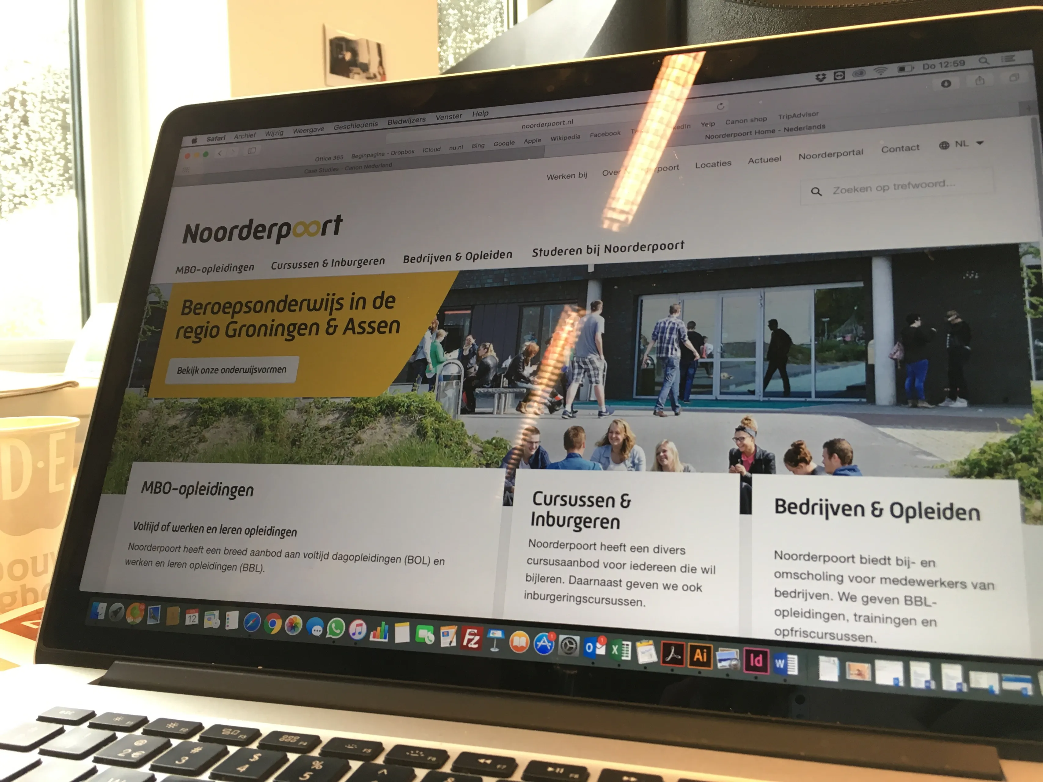 nieuwe website