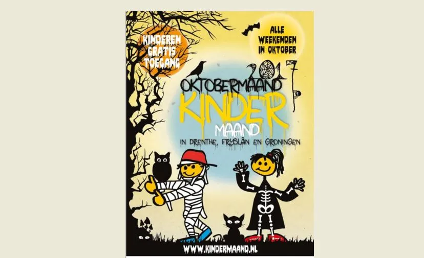 oktober kindermaand knipsel