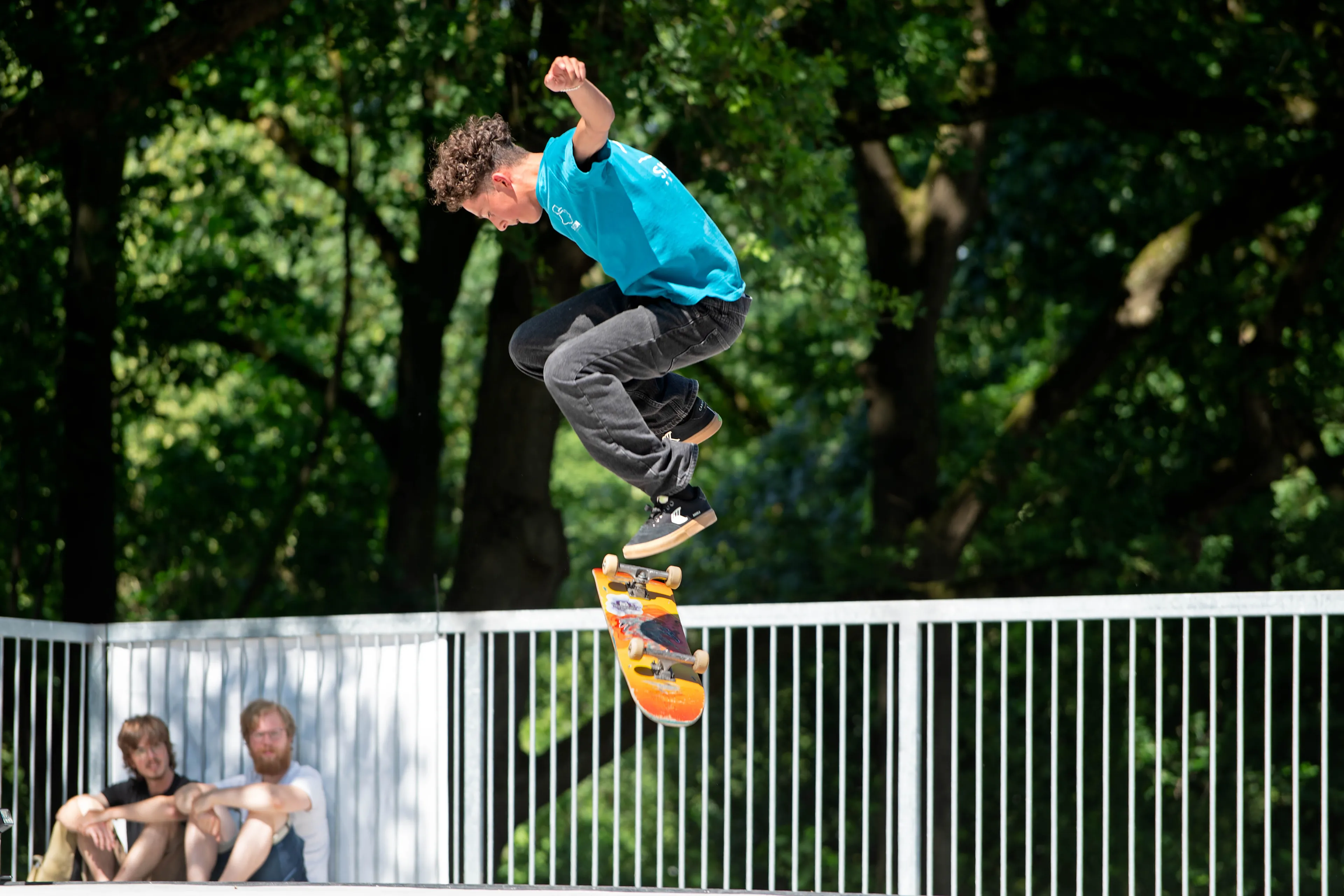 opening skatepark bert lanting