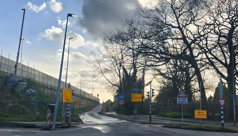 oprit hereweg definitief dicht