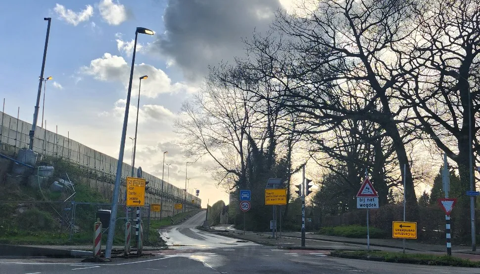 oprit hereweg definitief dicht