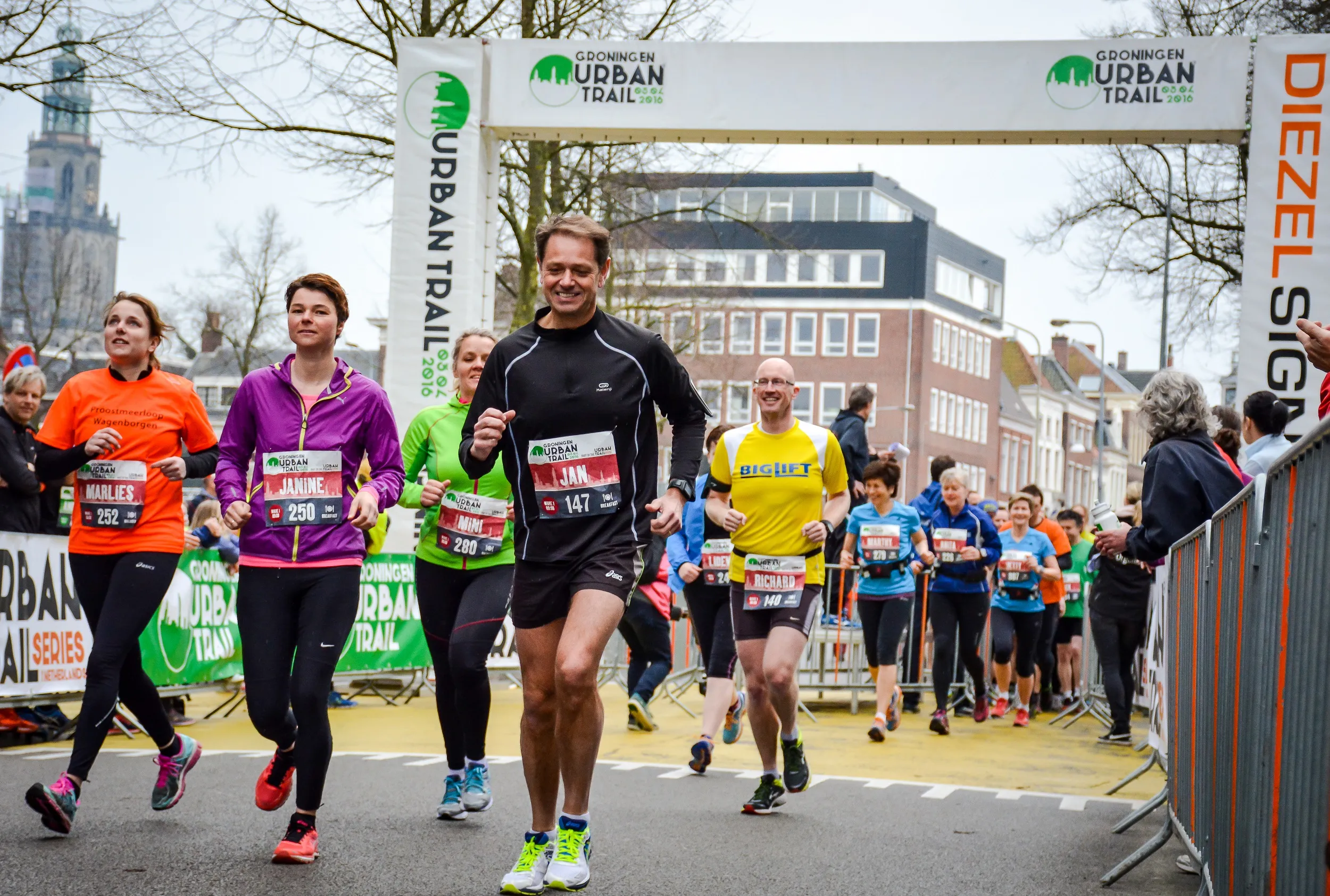 persfoto 2018 groningen urban trail