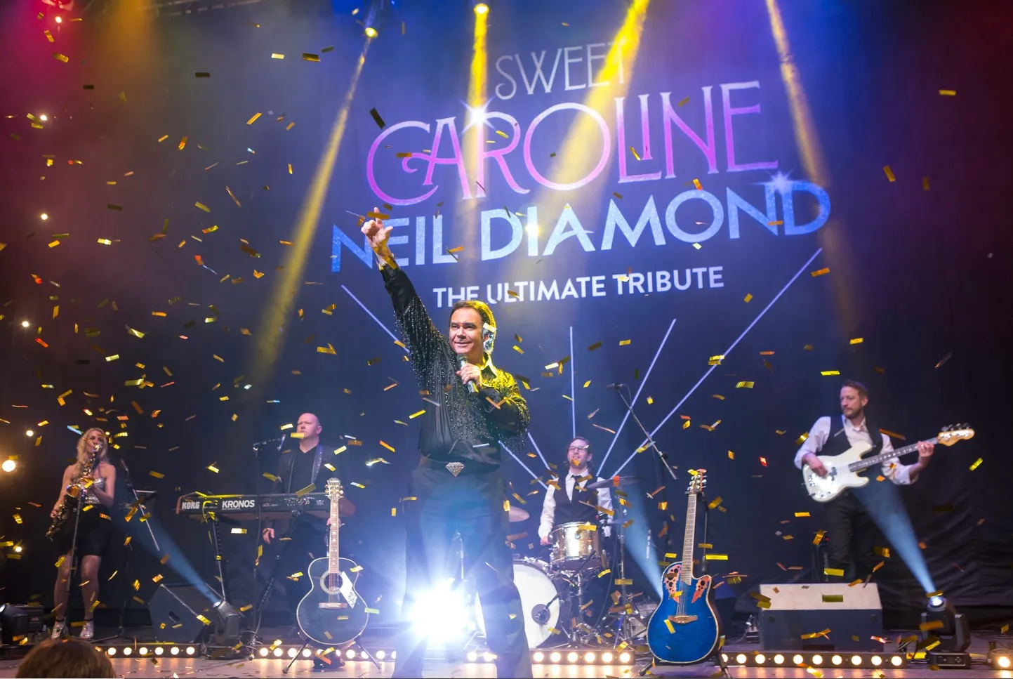 promobeeld sweet caroline the ultimate tribute to neil diamond liggend rechtenvrij via at next theatre agency1