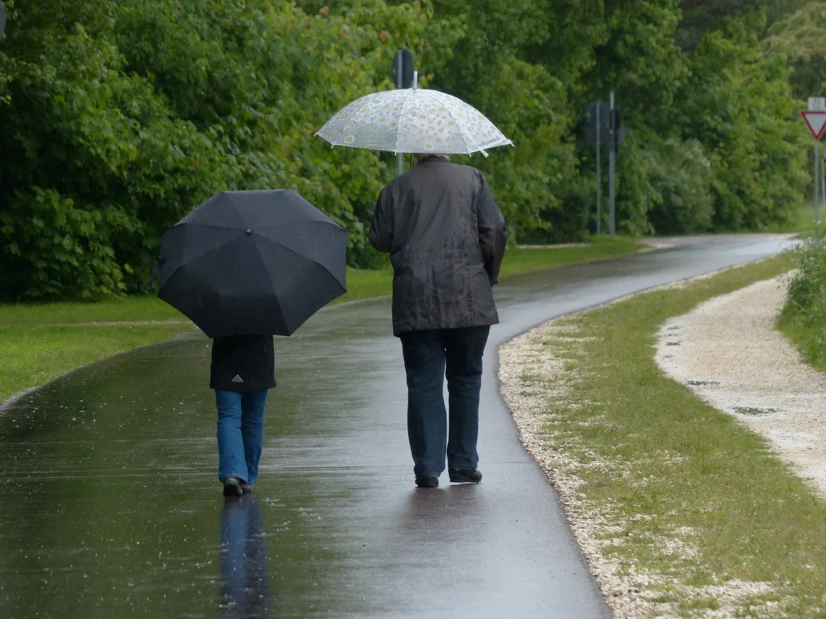 regen storm paraplu