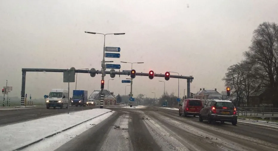 rijksweg sneeuw