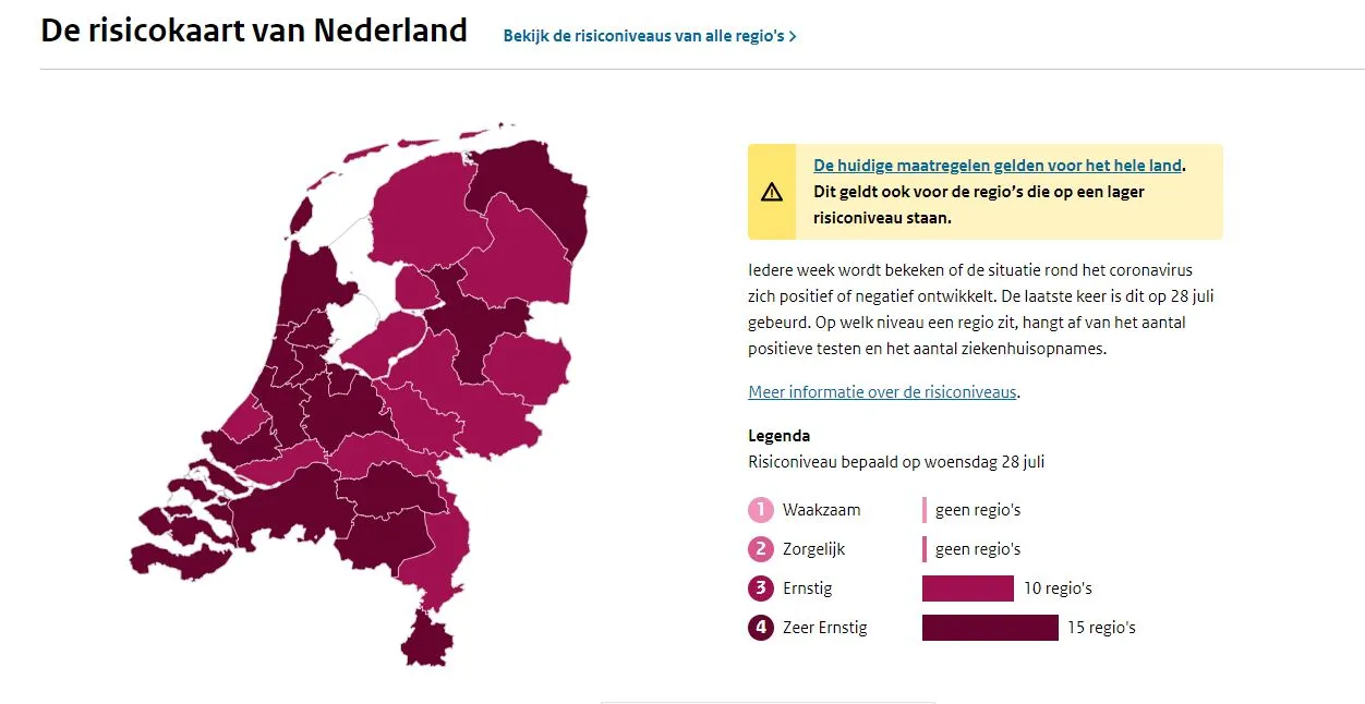risicokaart nederland rijksoverheid
