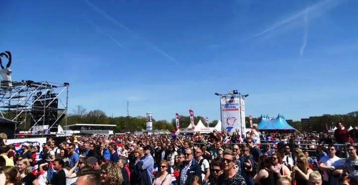 sfeerimpressie bevrijding 2016