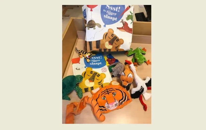 sksg voorleespakket tijger slaapt