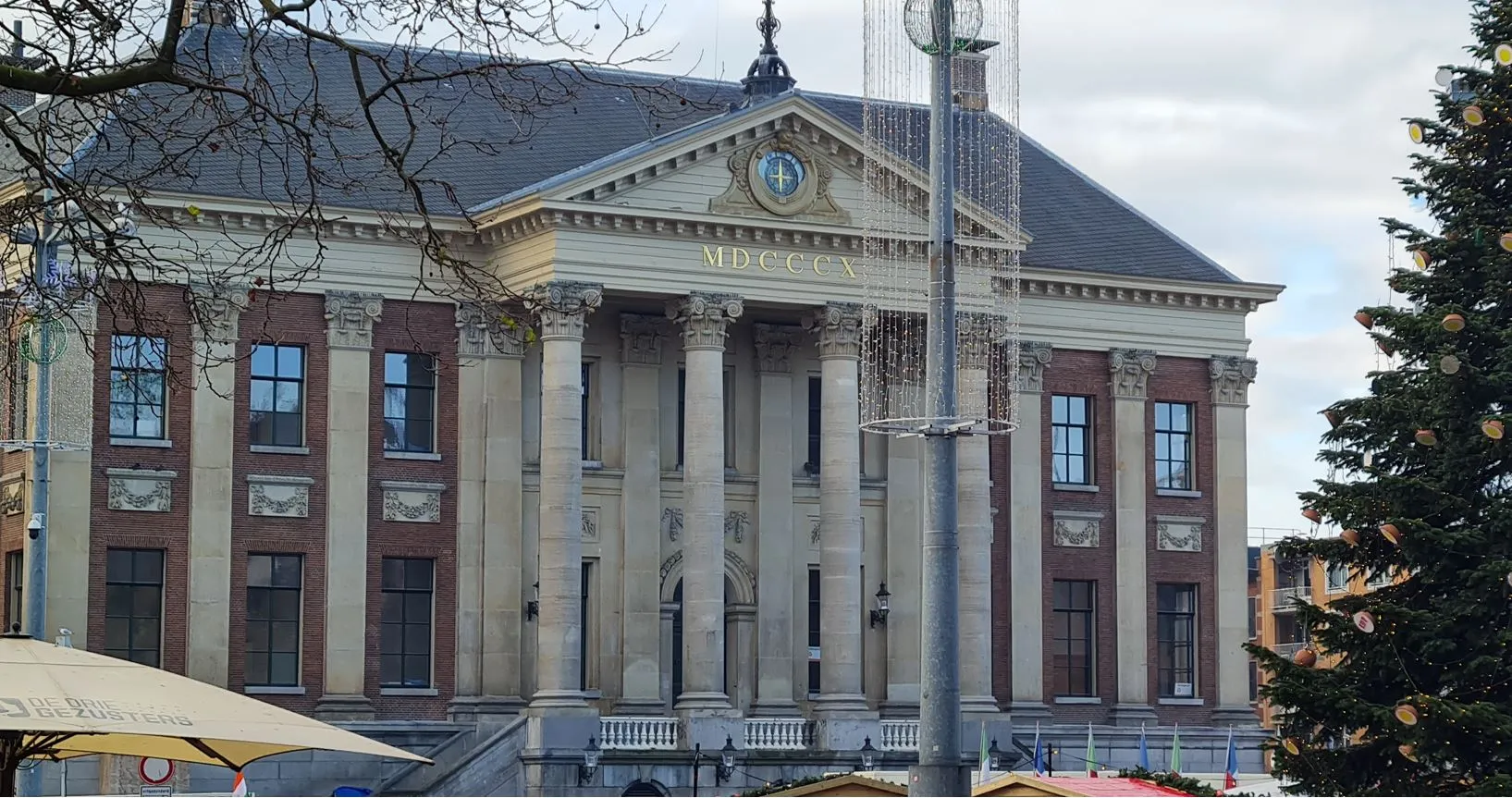 stadshuis kerstboom