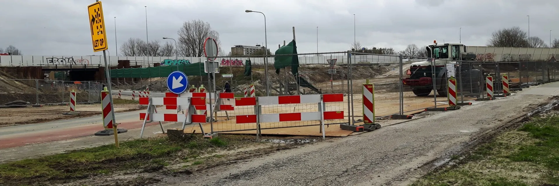 start aanleg nieuwe op en afritten brailleweg