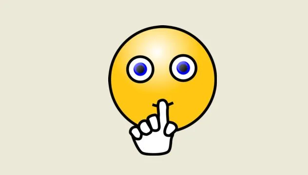 stilte emoticon