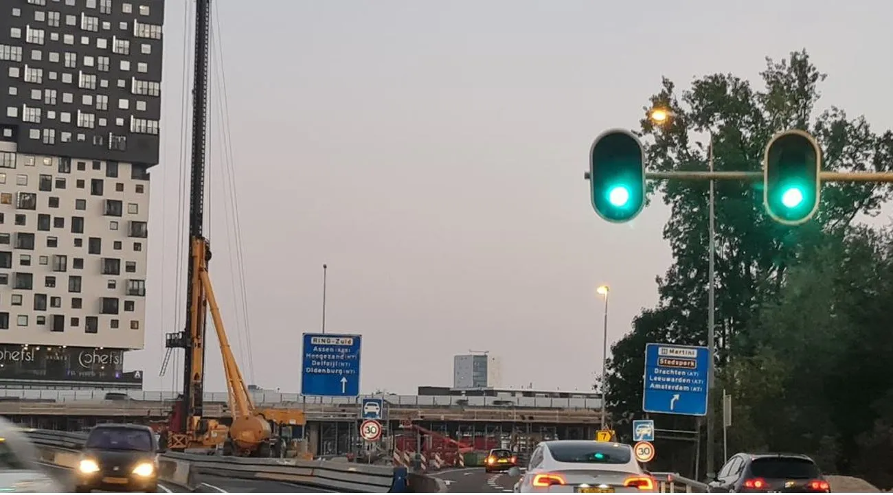 stoplichten vrijheidplein concourslaan