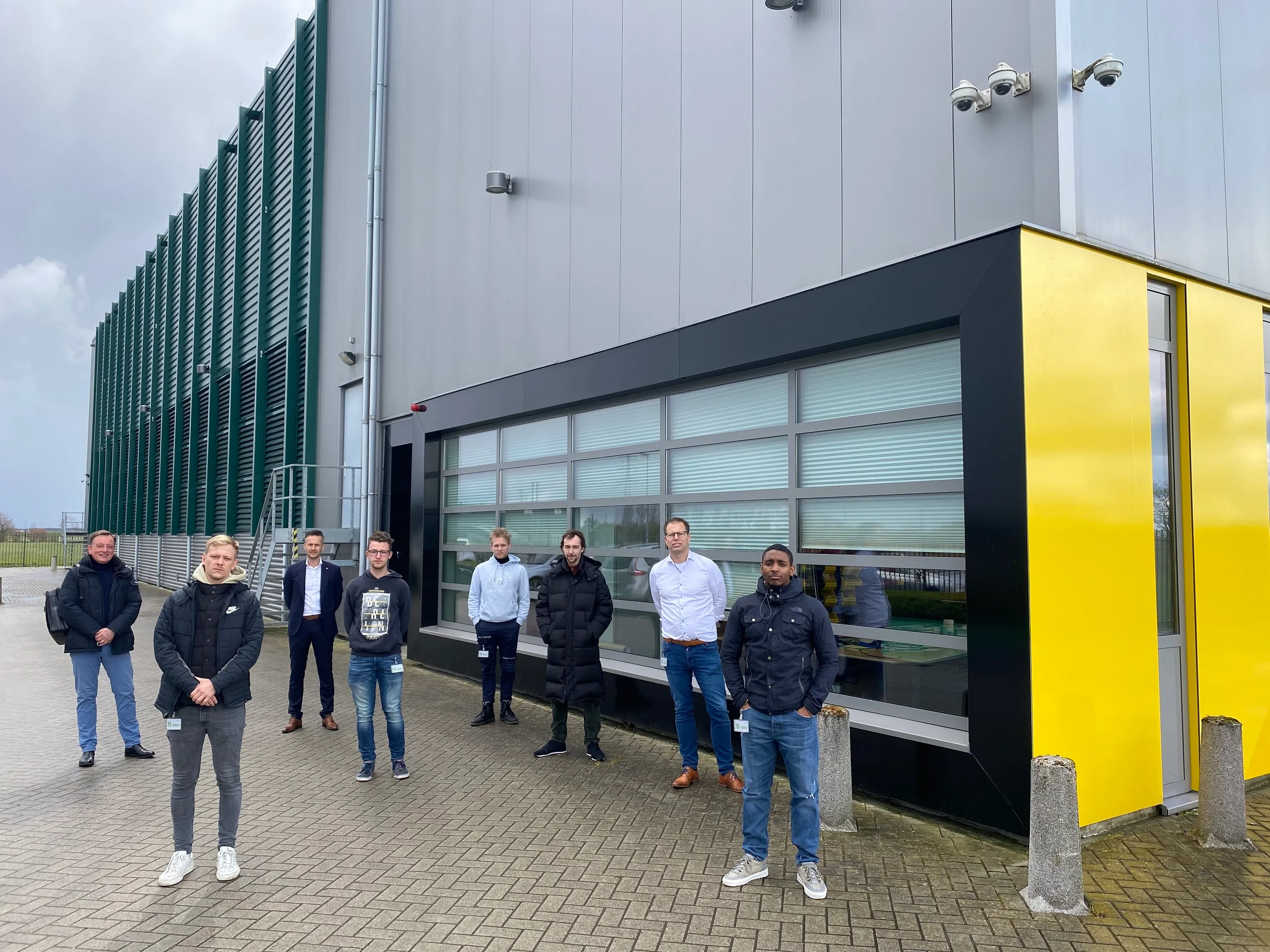 studenten alfa college krijgen les bij northc foto2