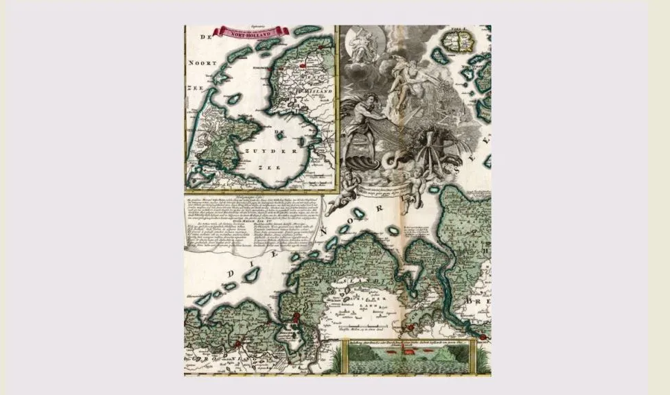 stukje uit kaart jp homan 1717 collectie groninger archieven1