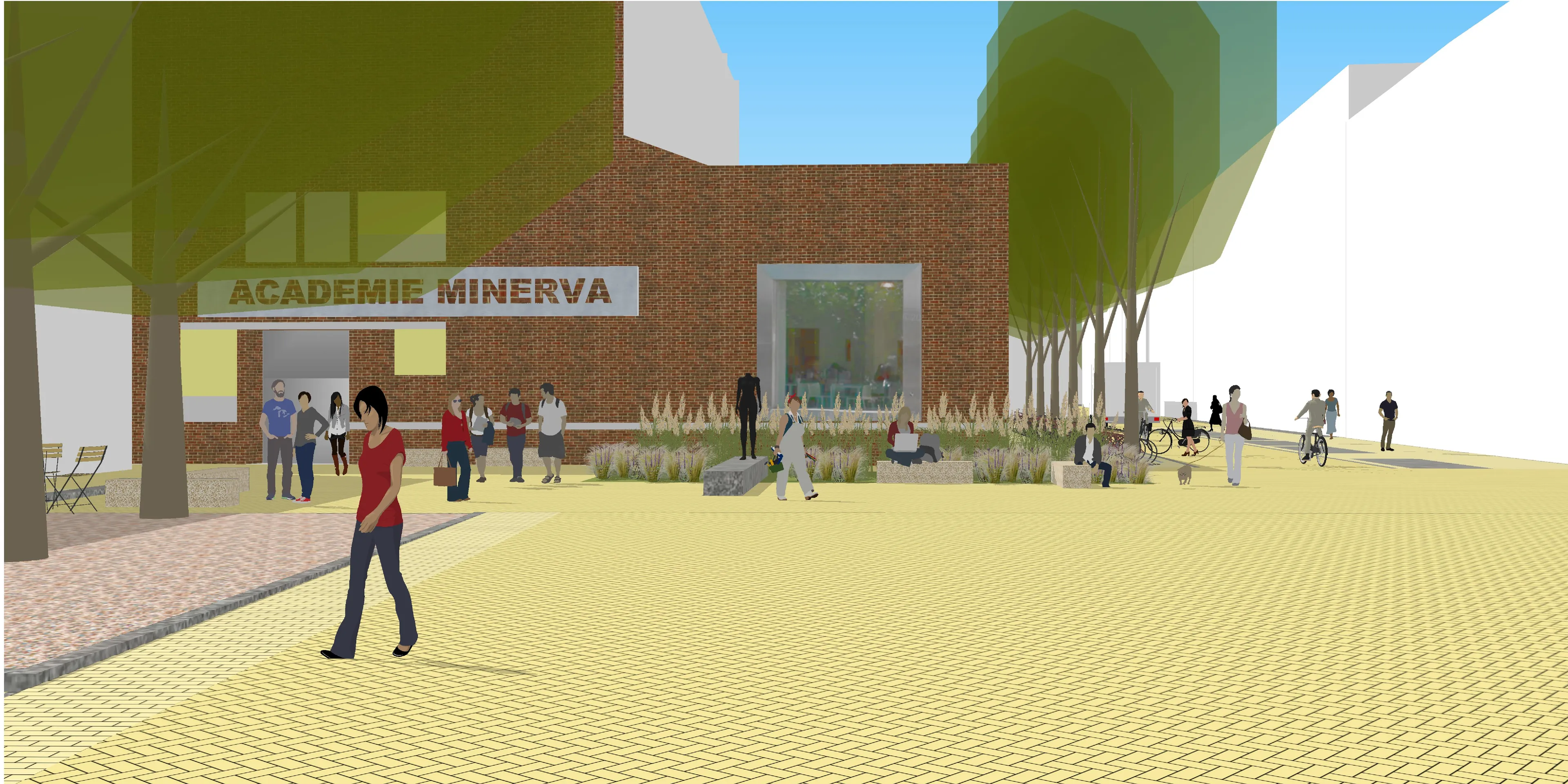template 2 impressie minervaplein