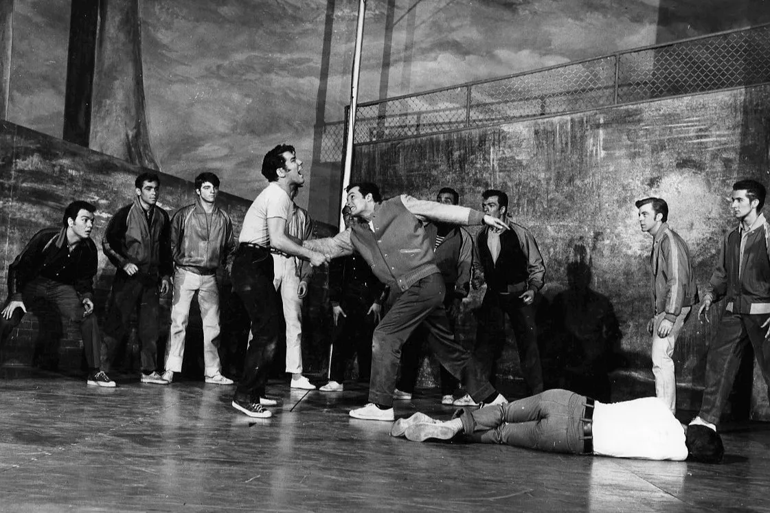 the rumble from west side story 1957