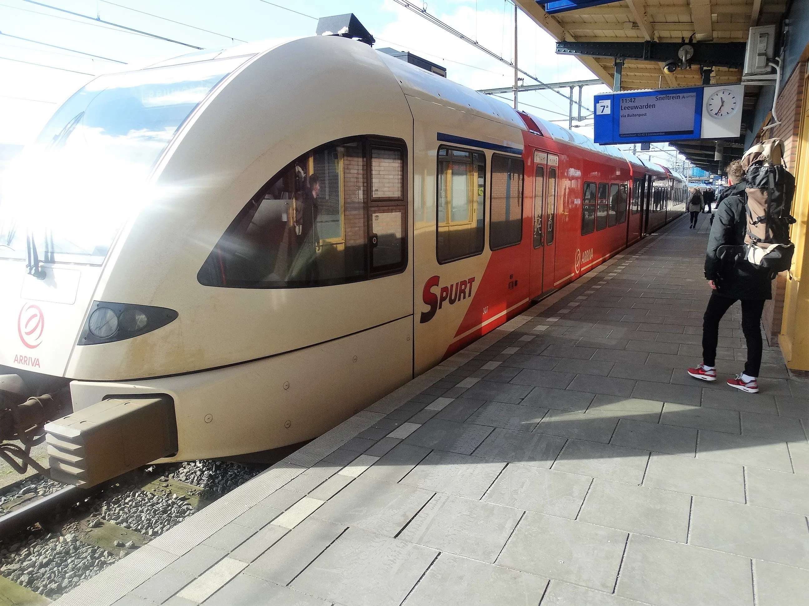 trein naar leeuwarden