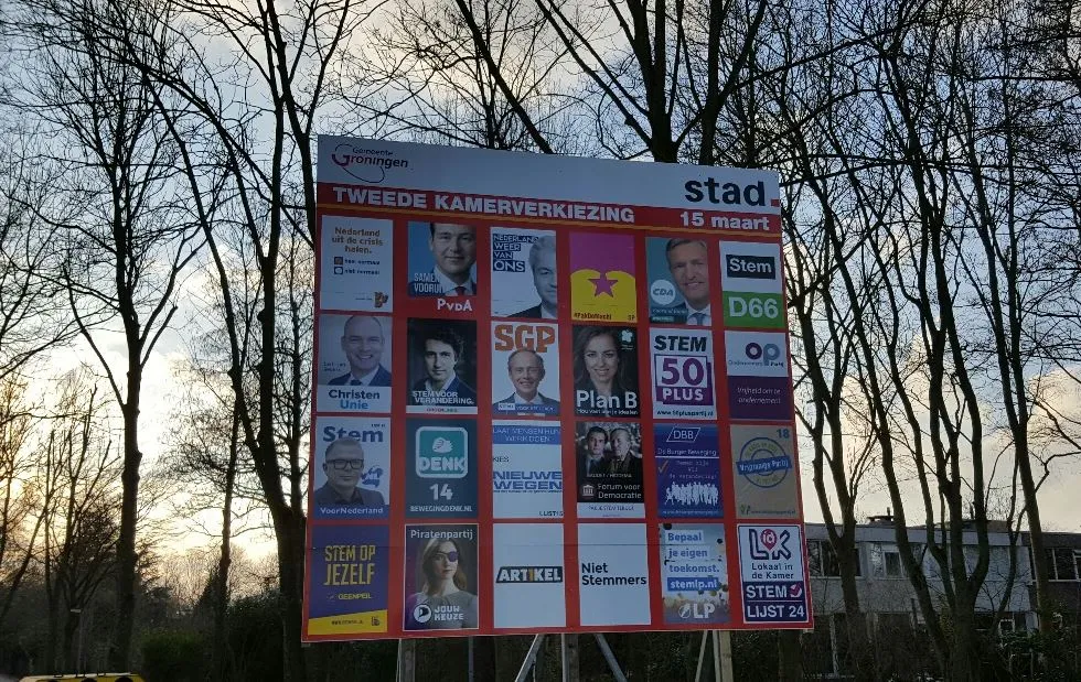 tweede kamer verkiezing 15 maart 2017