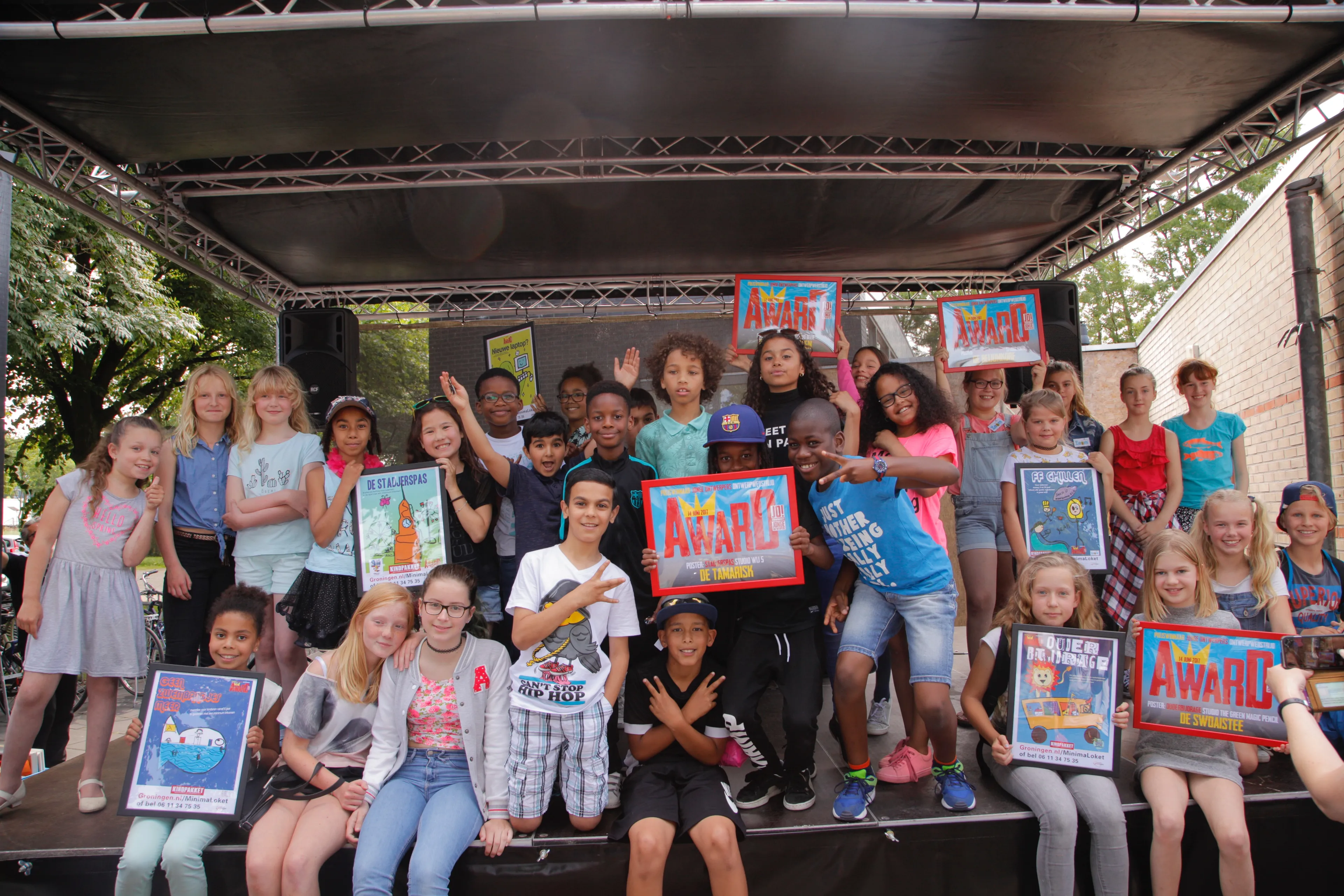 uitreiking kindpakket awards 14 juni 2017