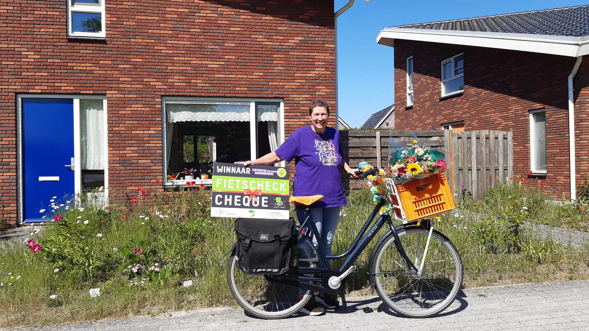 unnamed 2022 06 07t101217212 lianne van kessel uit onstwedde won een gratis fietscheck groningen bereikbaar