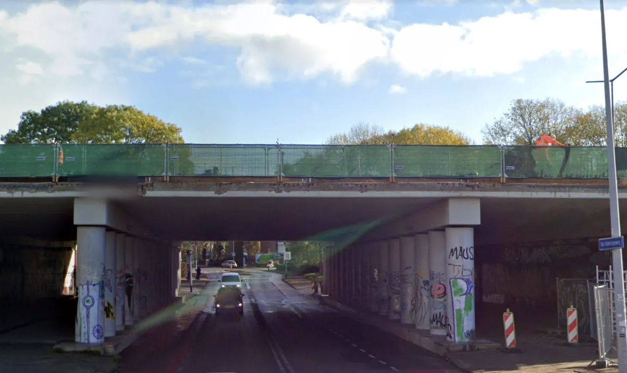 van iddekingeweg de oude situatie