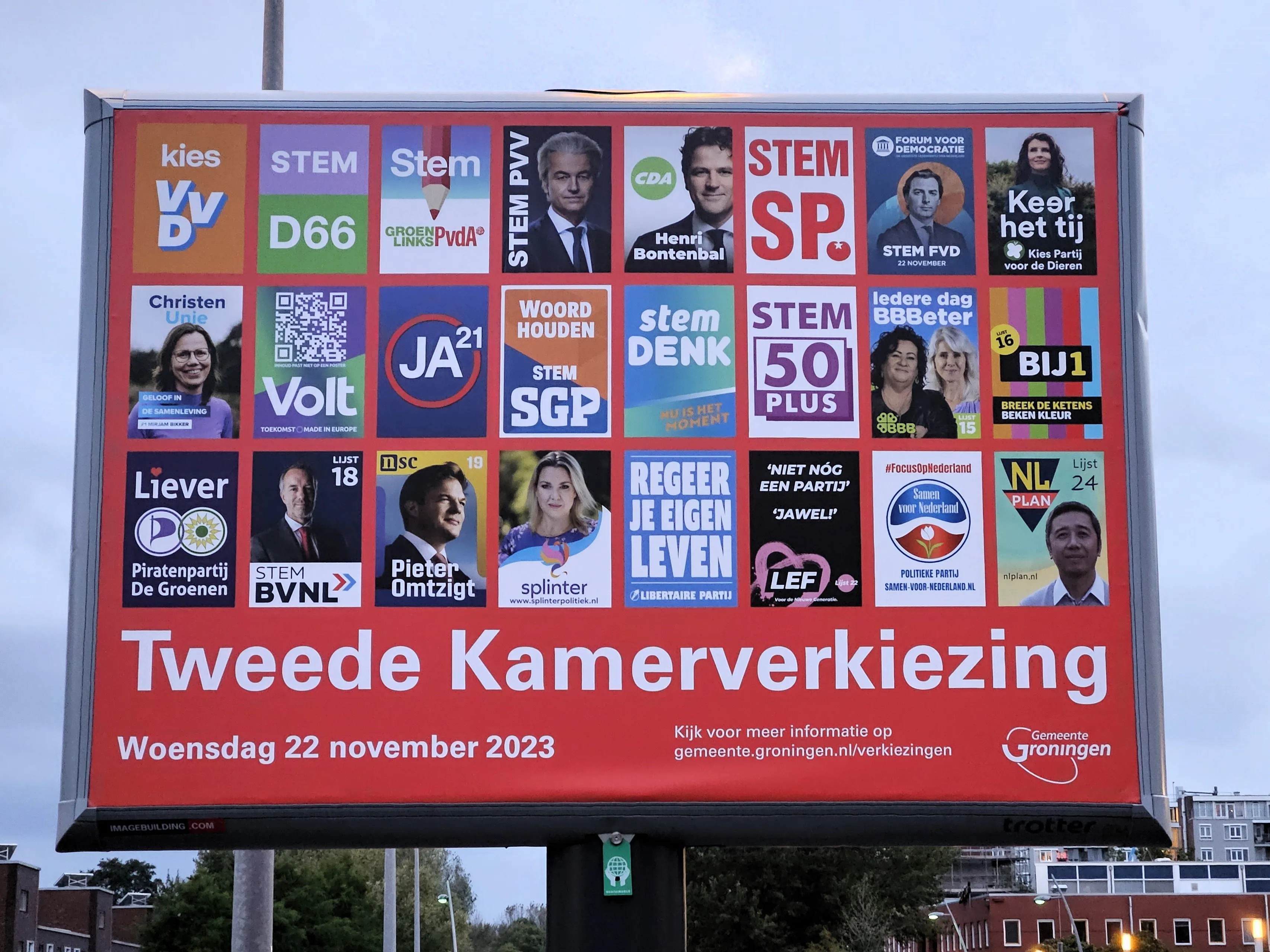 verkiezingsbord
